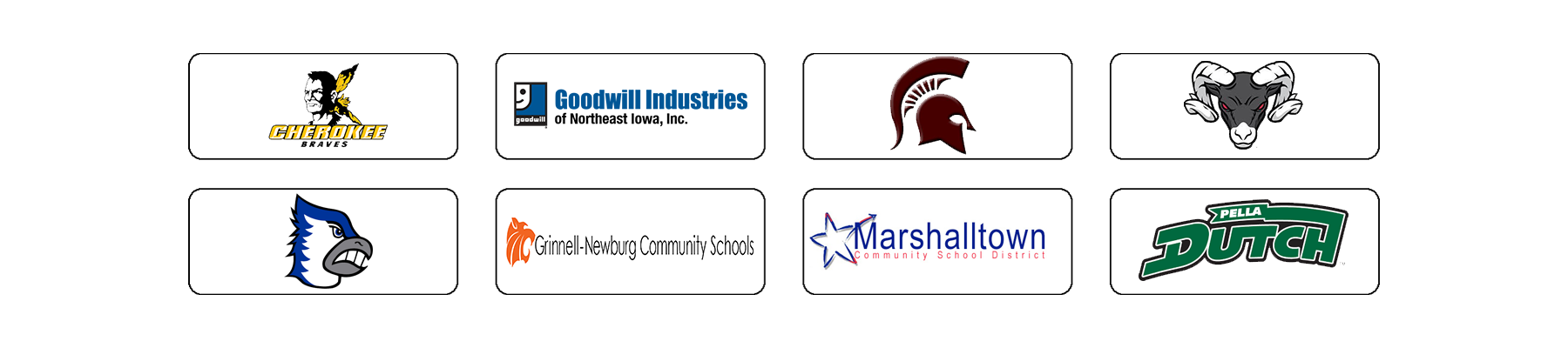 Industry Logos for those whom have participated in the Catchlife30 challenges